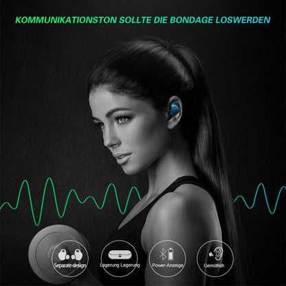 Blaudonau- Schnurlose Fitness Wireless Bluetooth Ohrhörer