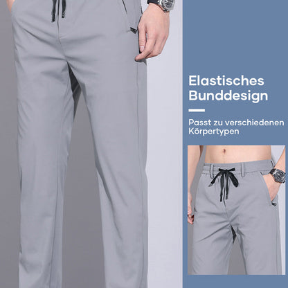 Blaudonau- Herren-Freizeithose aus Eisseide