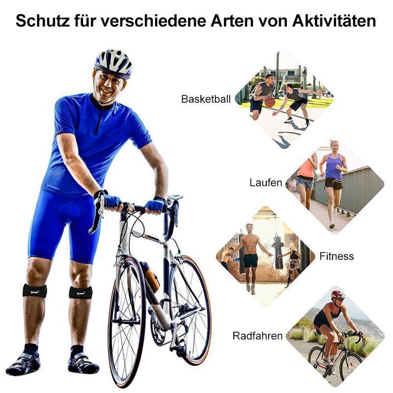 Blaudonau- Sport Knie Schutzgurt, 1 Paar