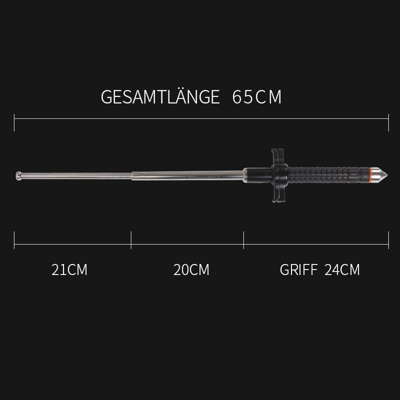 Blaudonau- Einziehbarer Stock für Selbstverteidigung