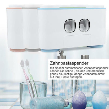 Blaudonau- Automatischer Zahnbürstenhalter und Zahnpastaspender Set