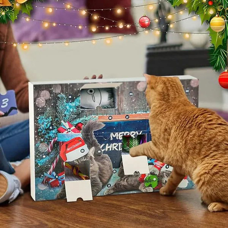 Blaudonau- Weihnachtskalender für Katzen