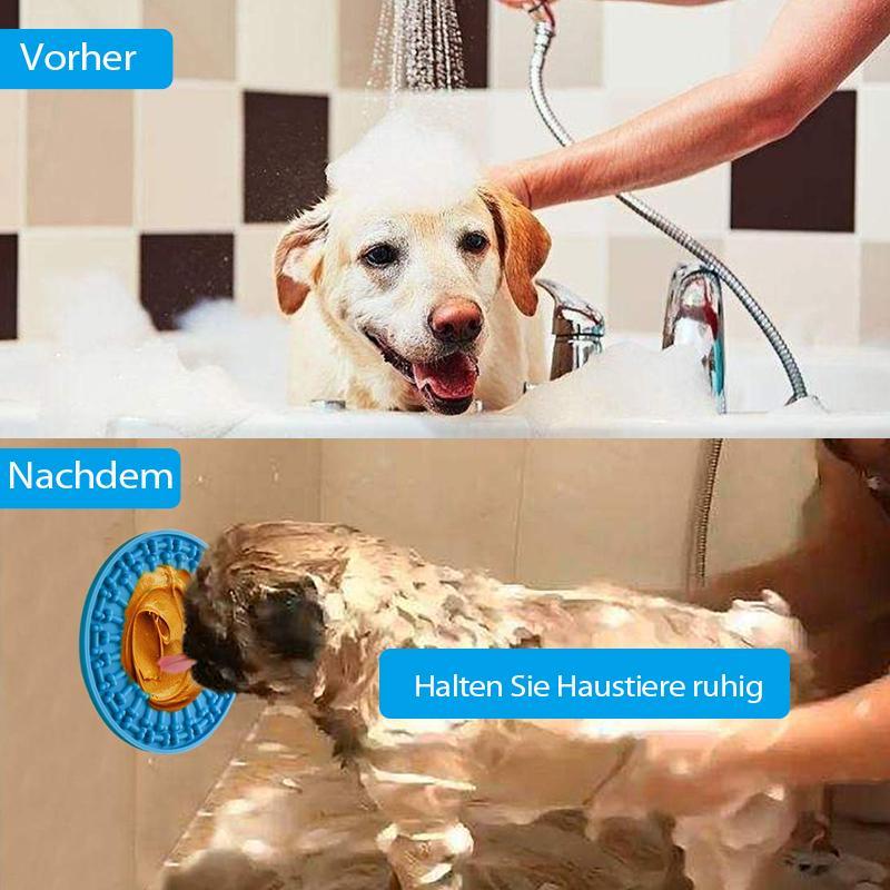 Blaudonau- Hund lecken Matte