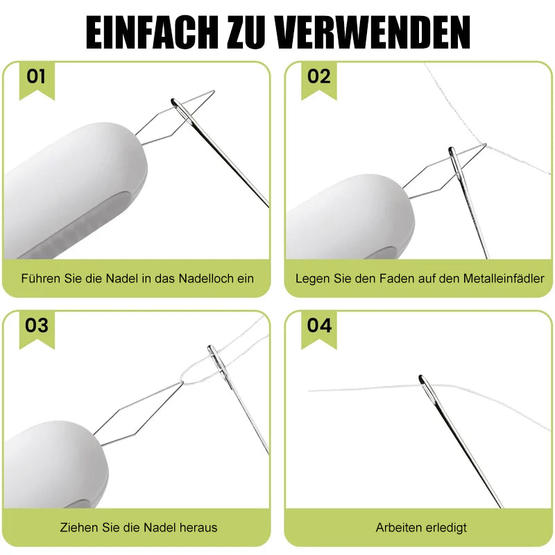 Blaudonau- 2-in-1-Nadeleinfädler-Nahttrenner