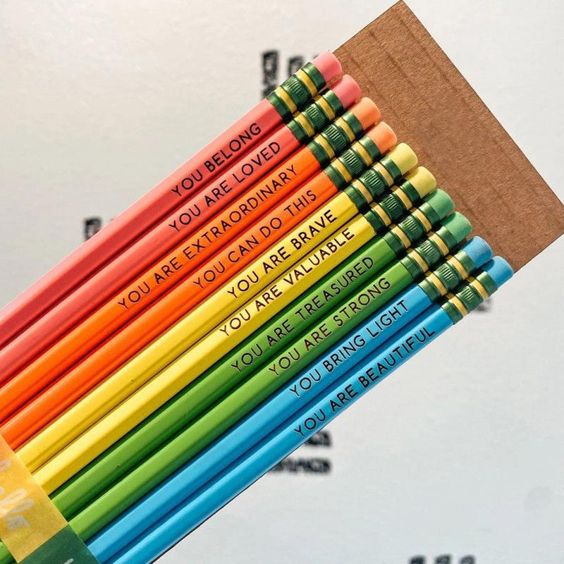 Blaudonau- Affirmationsstift-Set✏️ (10 Stück)