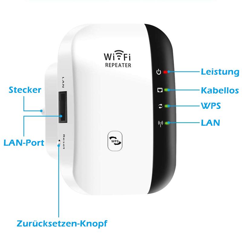 Blaudonau- Booster WiFi kabelloser Verstärker