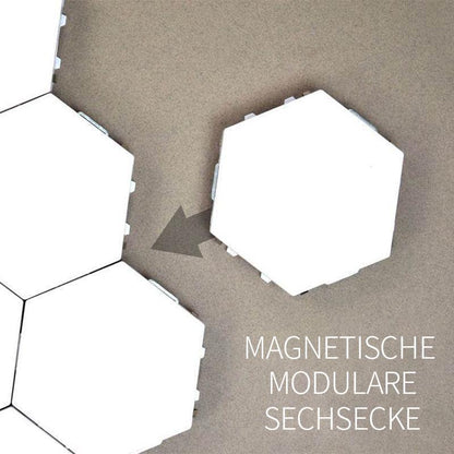 Blaudonau- Kreative Hexagonale Quantenlampe / Wandleuchte