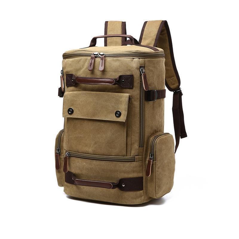 Blaudonau- Man Modische Tasche, Rucksack Khaki