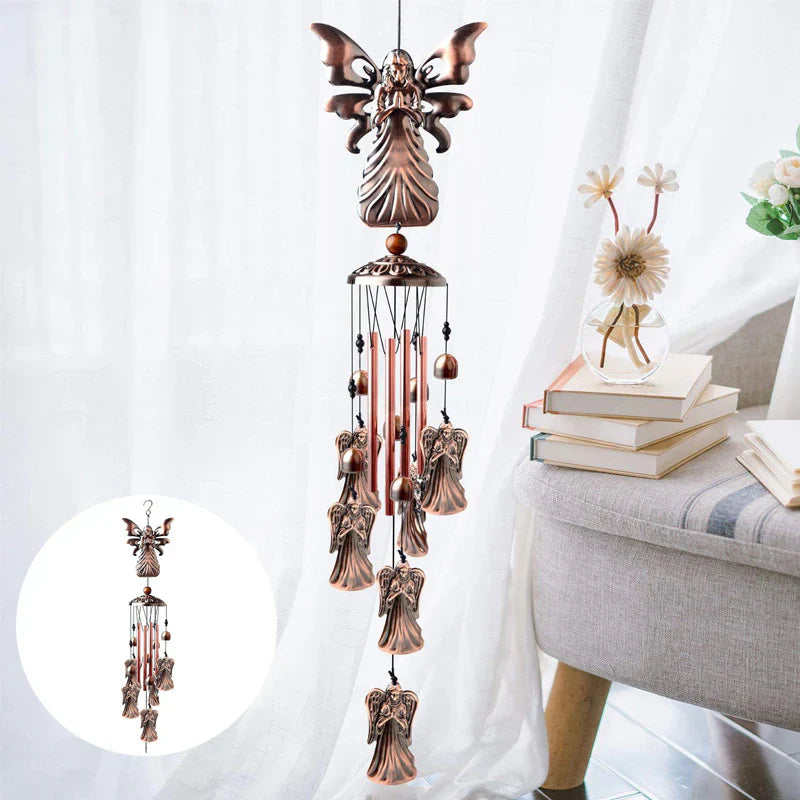 Blaudonau- Retro Bronze Horse Wind Chime