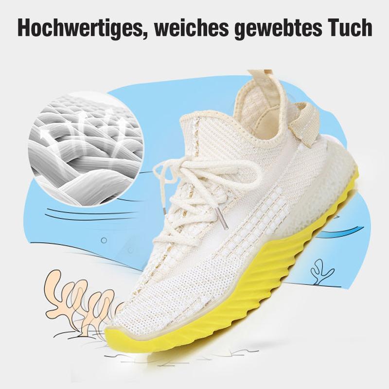 Blaudonau- Netzoberfläche Atmungsaktive Schnürsenkel-Sportschuhe