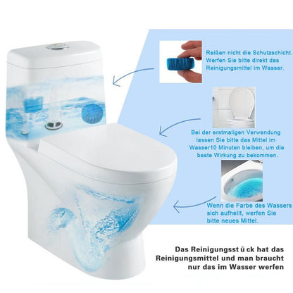 Blaudonau- Automatisches Toilette Reinigungsstück, 6 PCS