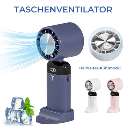 Blaudonau- Tragbarer elektrischer Handventilator