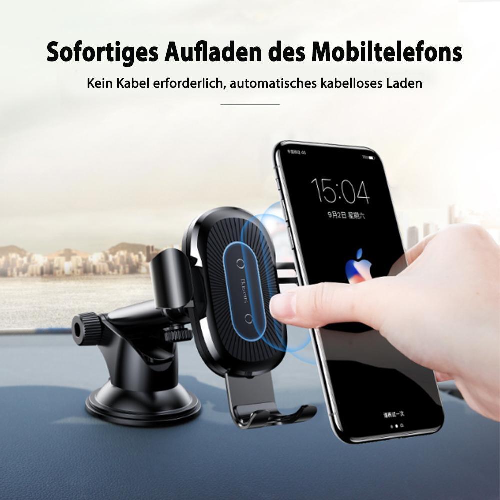 Blaudonau- 3 in 1 Kabelloses Ladegerät und Autotelefonhalter