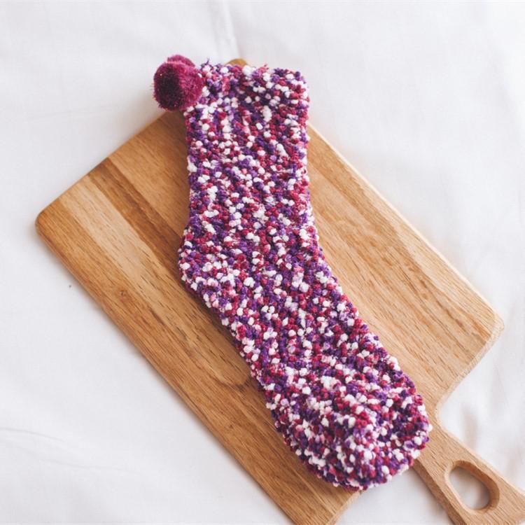 Blaudonau- (🎅FRÜHE WEIHNACHTEN 50 % RABATT) Winter Fuzzy "Cupcakes" Socken mit Geschenkbox