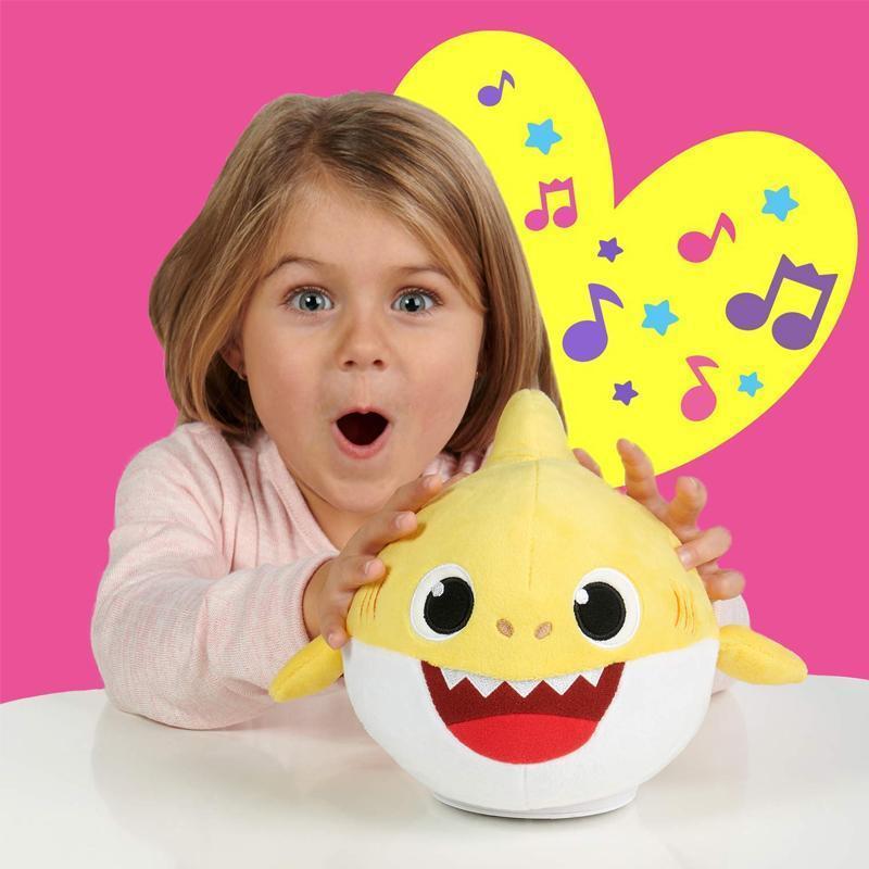 Blaudonau- Kuscheltier Plüsch singend Baby Shark Perfektes Geschenk für Kinder