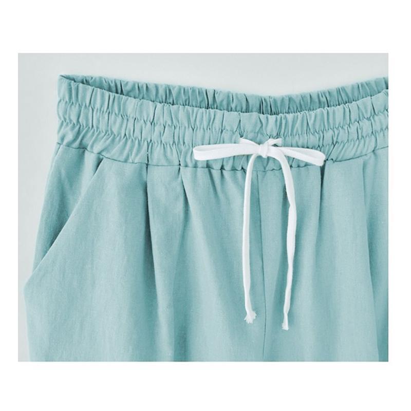 Blaudonau- Damen lockere Shorts