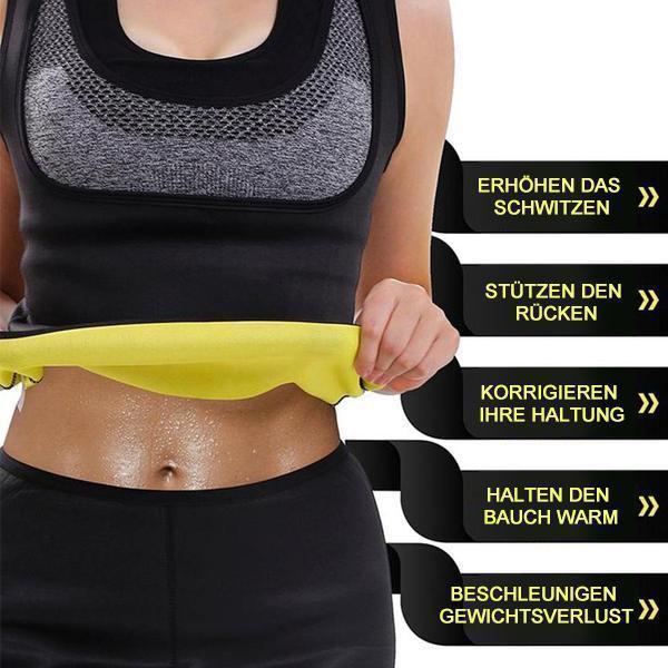 Blaudonau- Spandex Sauna Gewichtsverlust Taille Trainingsweste