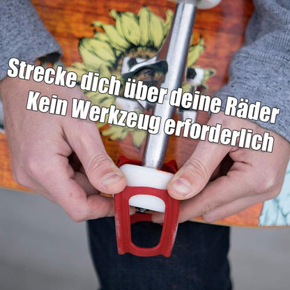 Blaudonau- Das Gummi Skateboard Zubehör, 4 Stücke im Set