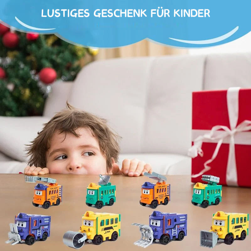 Blaudonau- Kinder Transformer Spielzeugauto