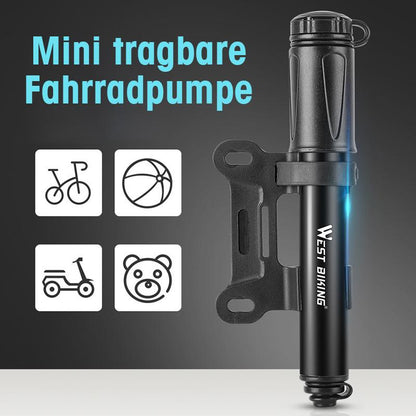 Blaudonau- Mini tragbare Fahrradpumpe