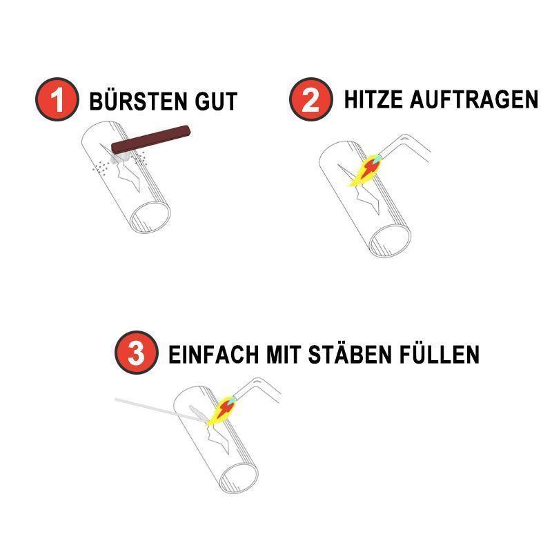 Blaudonau- Praktische einfache Schweißstäbe