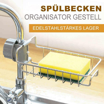 Blaudonau- 🥰Spülbecken Organisator Gestell für Küche und Badezimmer