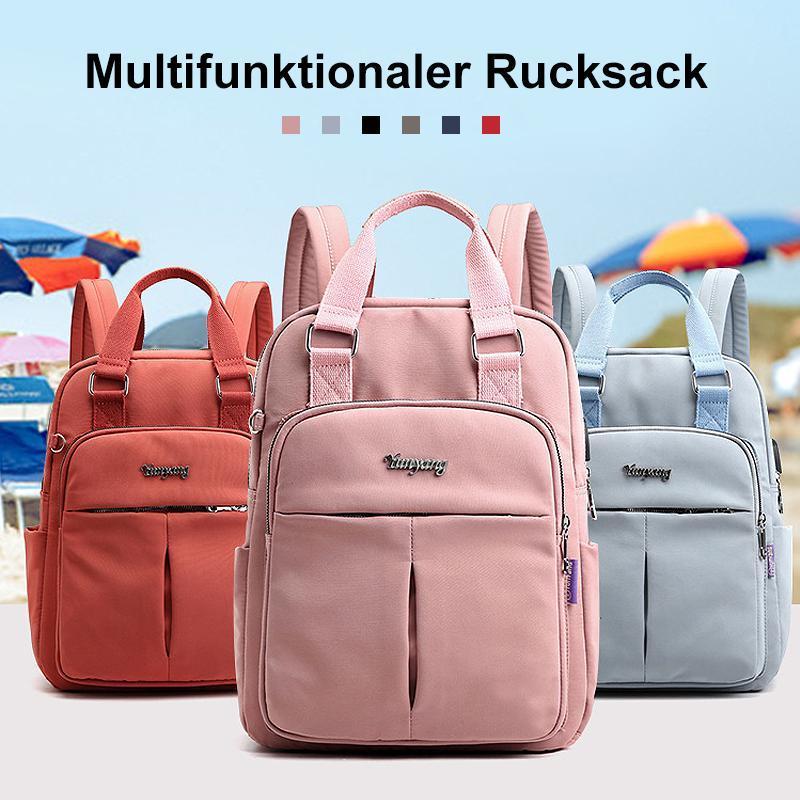 Blaudonau- Multifunktionaler Wasserdichter Lässiger Rucksack