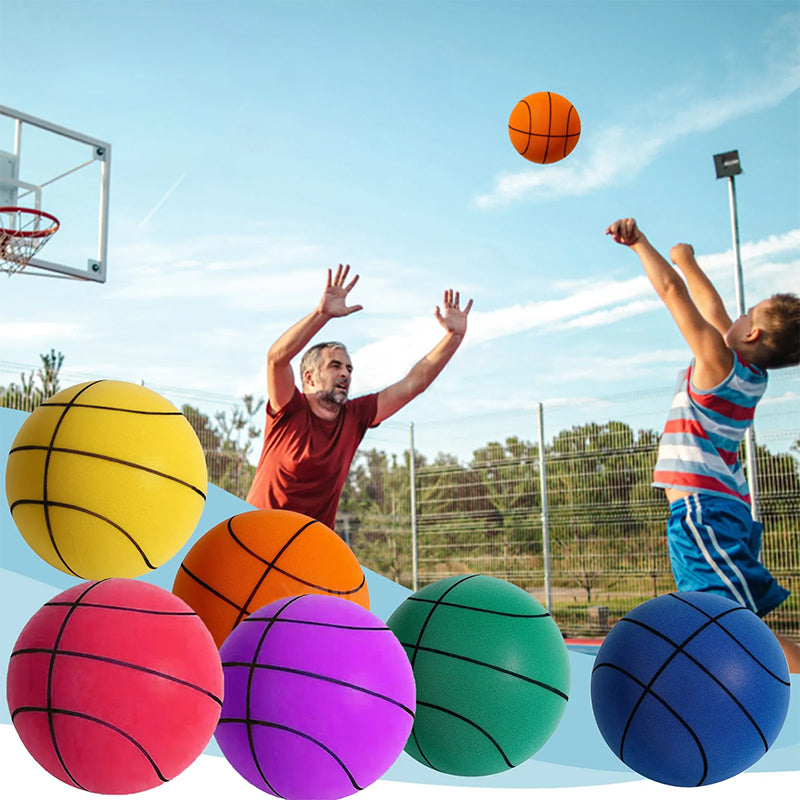 Blaudonau- Silent-Basketball für Kinder im Innenbereich