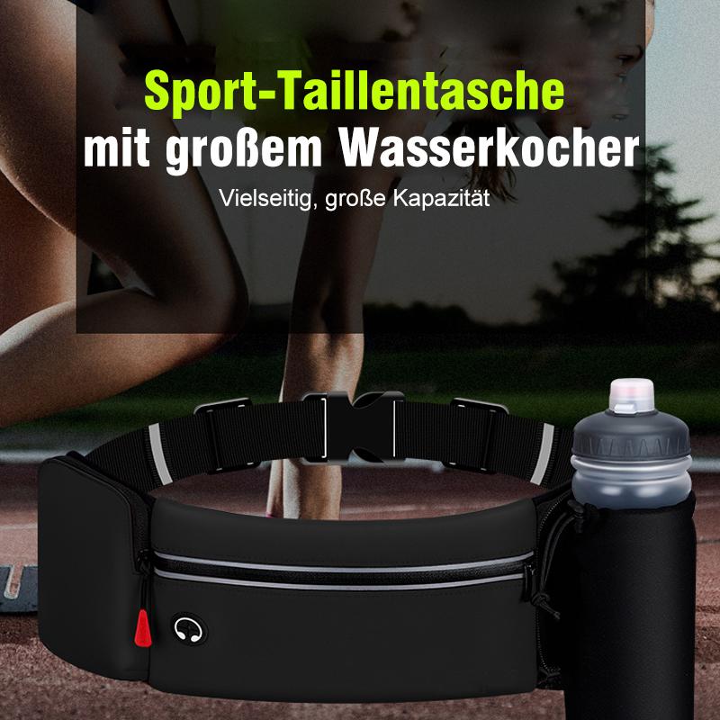 Blaudonau- Sport-Taillentasche mit großem Wasserkocher im Freien