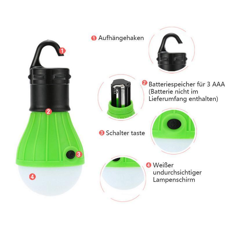 Blaudonau- Outdoor kompaktes LED Camping Licht