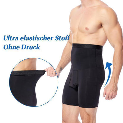 Blaudonau- Nahtlose hohe Taille Shapewear für Männer