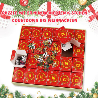 Blaudonau- Adventskalender 2023 Weihnachtspuzzles