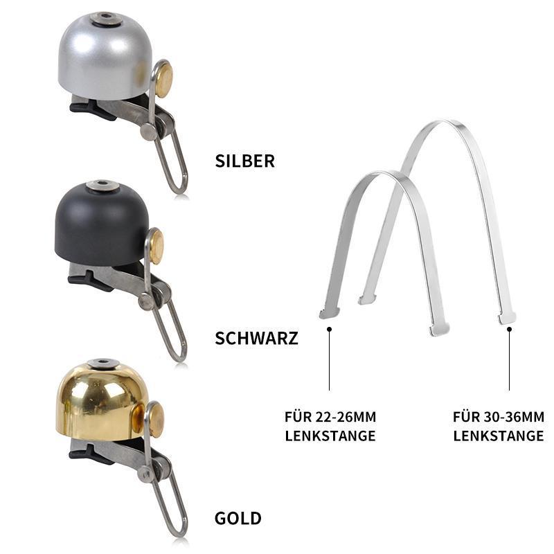 Blaudonau- Minimalistische Fahrradklingel, für Alle Fahrrad