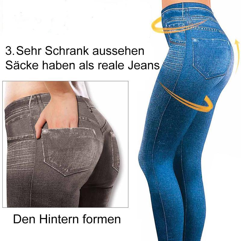 Blaudonau- Hautenge Hose für die Damen