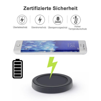 Blaudonau- Neue heiße Verkäufe Qi Wireless Power Charger Charging Pad für Mobiltelefone und intelligenten Adapteradapter