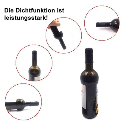 Blaudonau- Wein- und Getränkeflaschenverschluss 100% Kautschuklatex in Lebensmittelqualität