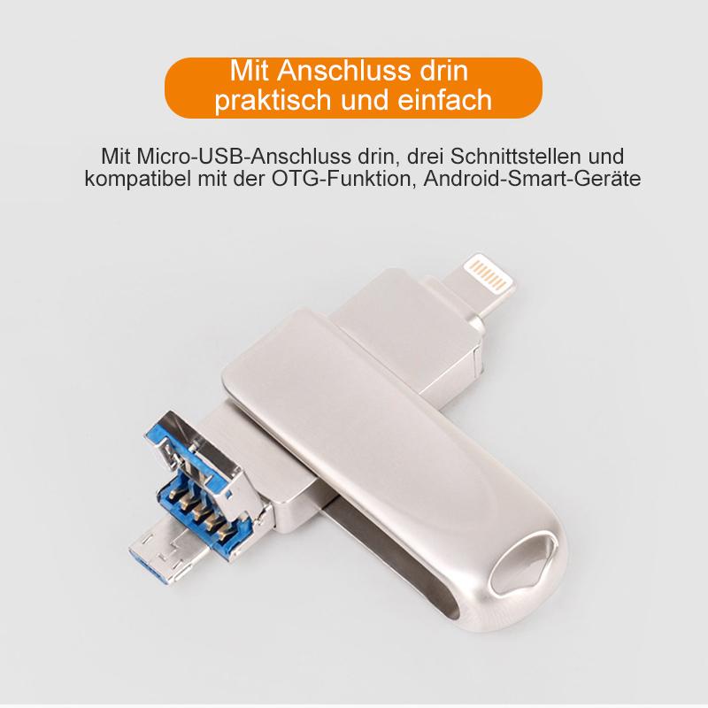 Blaudonau- 3-IN-1 Handy USB-Stick