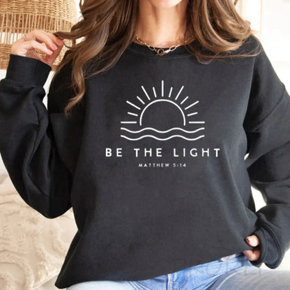 Blaudonau- SELENE - "BE THE LIGHT" Sweatshirt