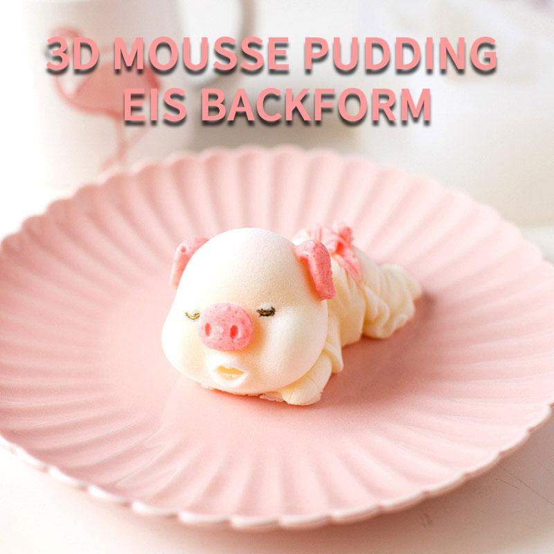 Blaudonau- 3D Mousse Pudding Eis Backform