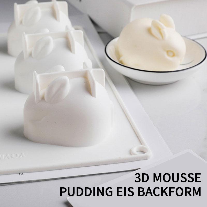 Blaudonau- 3D Mousse Pudding Eis Backform