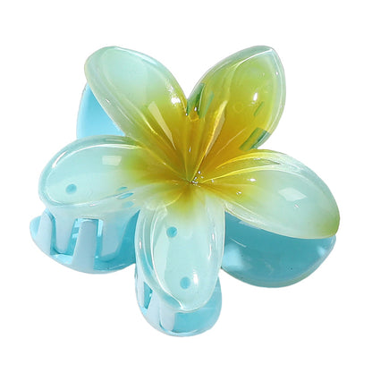 Blaudonau- Egg flower hair clip