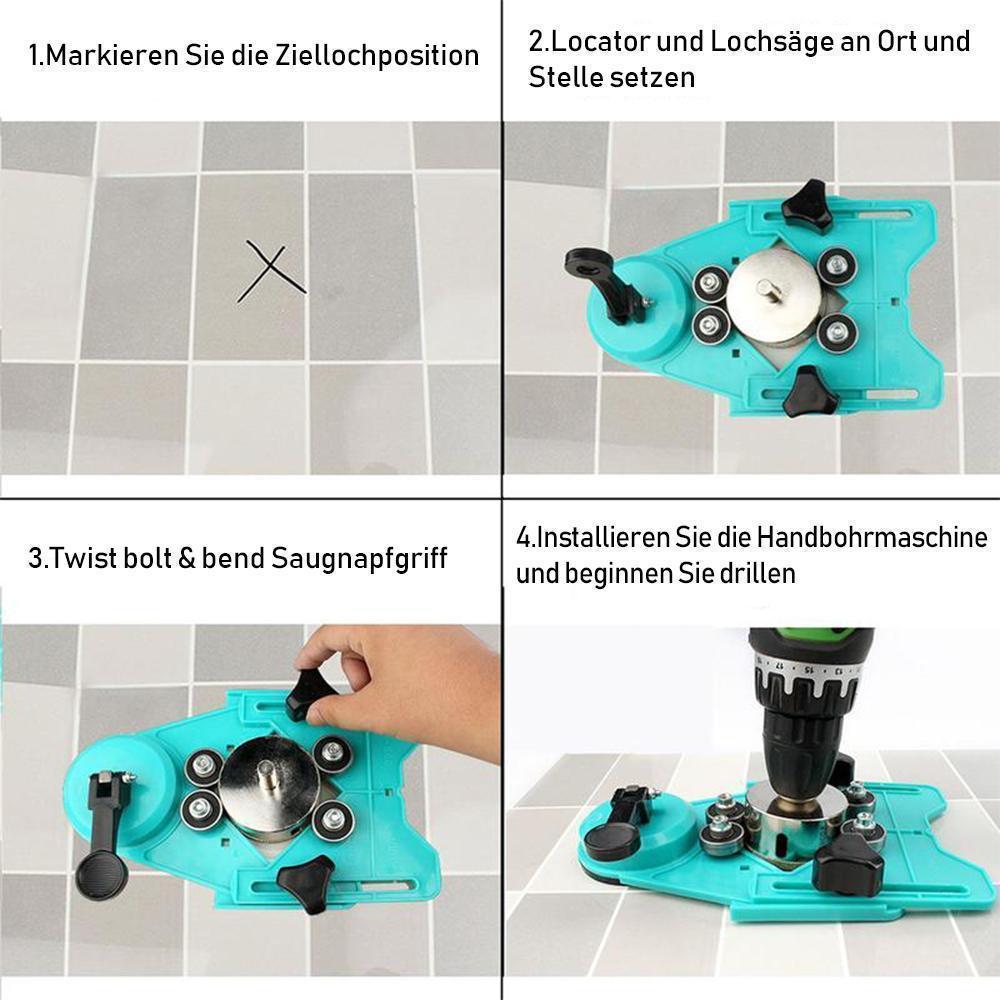 Blaudonau- Lochsäge Guide Fixture