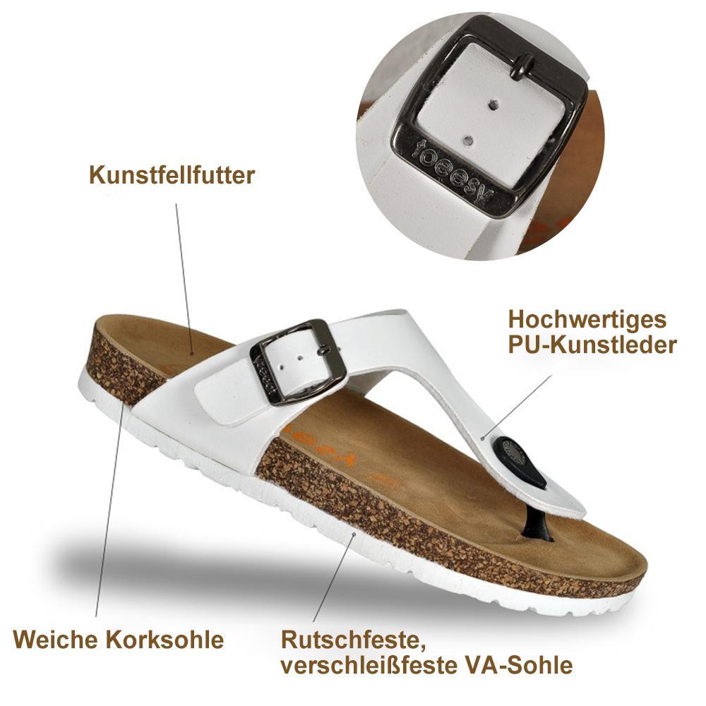 Blaudonau- Lässige Sandalen, klassisches Design