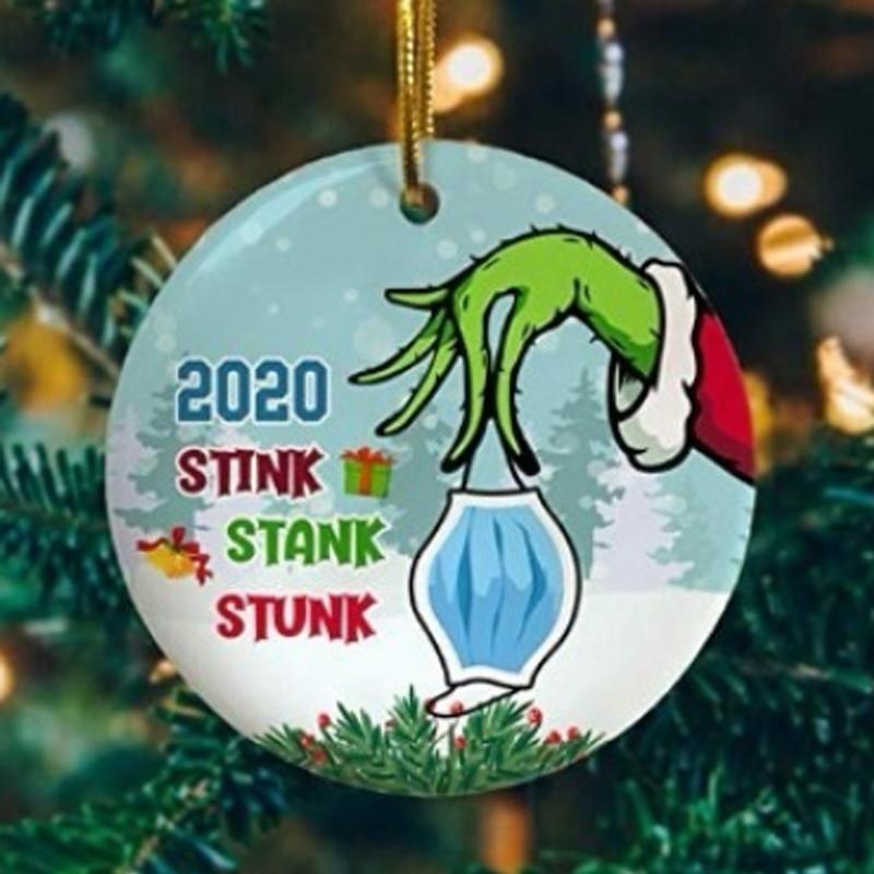 Blaudonau- Stink Stank Stunk Weihnachtsbaumschmuck Thema Quarantäne Weihnachtsdekoration 4