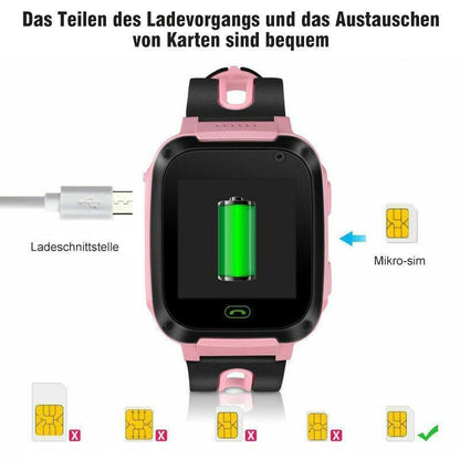 Blaudonau- Intelligente Armbanduhr mit GPS