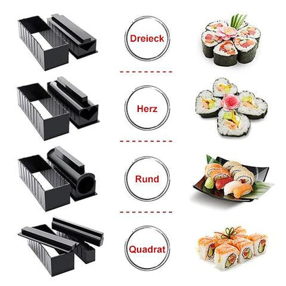 Blaudonau- [4 Formen! ] DIY Sushi Hersteller