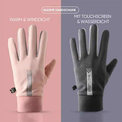 Blaudonau- Wasserdichte Finger-Touchscreen-Handschuhe, rutschfest und kältebeständig