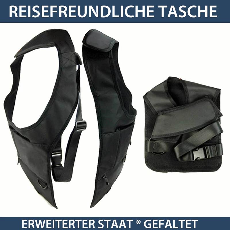 Blaudonau- Verdeckter Achselrucksack