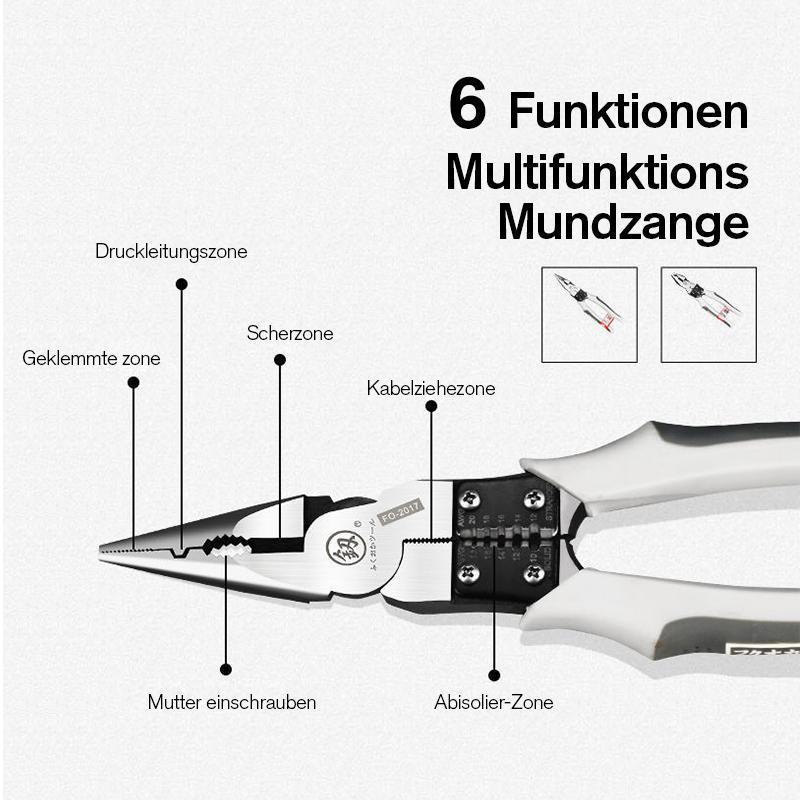 Blaudonau- Multifunktionale Kombinationszange Drahtschneider zwei Modell