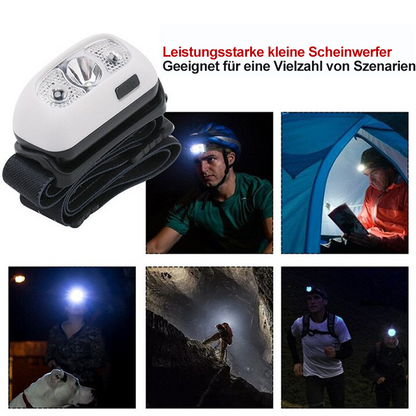 Blaudonau- Wasserdichte LED Stirnlampe